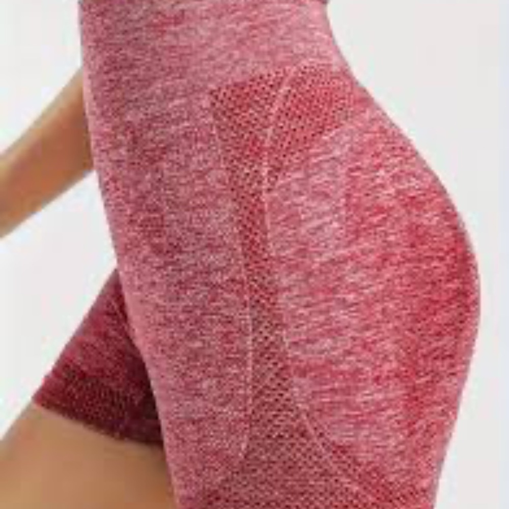 3 Women's Shorts in Green, Gray, and Red - Picture 8 of 8